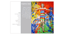 Desktop Screenshot of delphineboel.com
